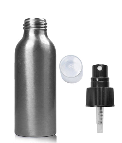 100ml Brushed Aluminium Spray Bottle