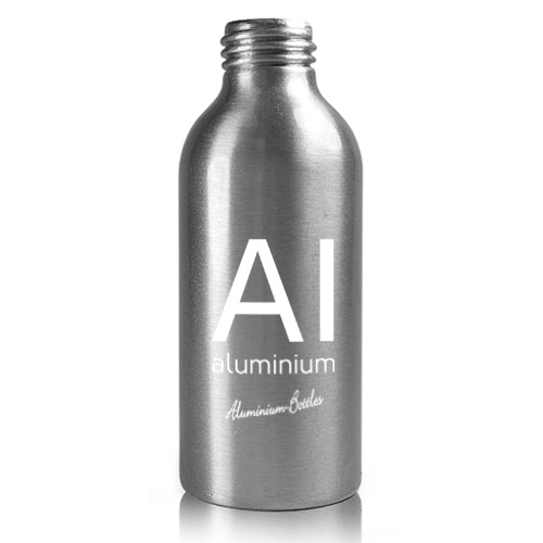 125ml Aluminium Bottle With label