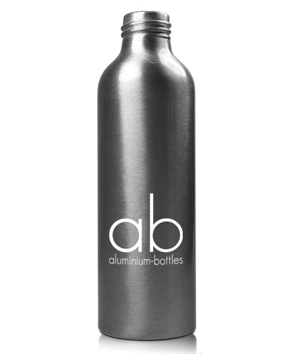 150ml Brushed Aluminium Bottle With Aluminium Cap