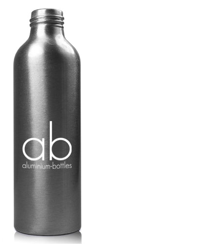 150ml Brushed Aluminium Premium Spray Bottle With Label
