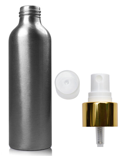 150ml Brushed Aluminium Premium Spray Bottle