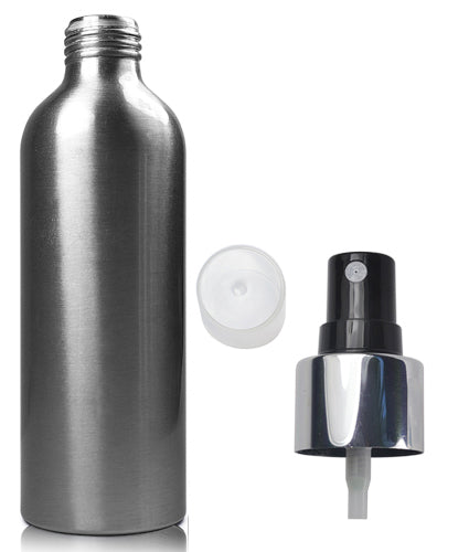 200ml Brushed Aluminium Premium Spray Bottle