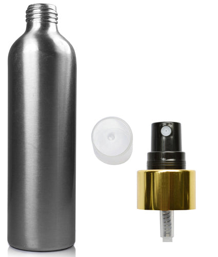250ml Brushed Aluminium Premium Spray Bottle