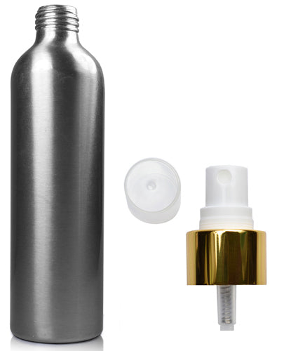 250ml Brushed Aluminium Premium Spray Bottle