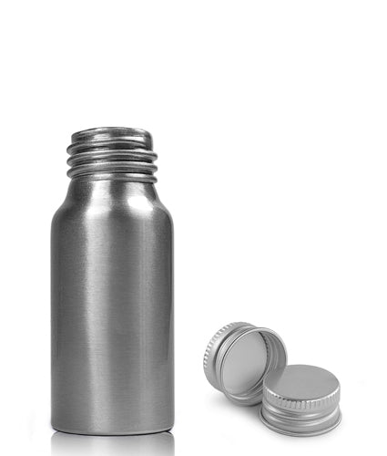 30ml Aluminium Bottle With Metal Cap