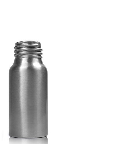 30ml Brushed Aluminium Bottle With Black Mini Trigger Spray