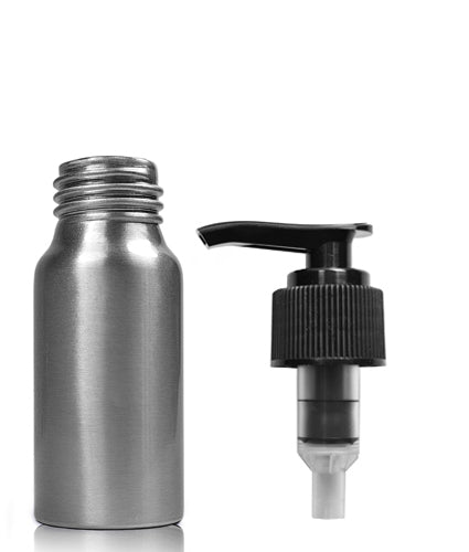 30ml Brushed Aluminium Lotion Bottle