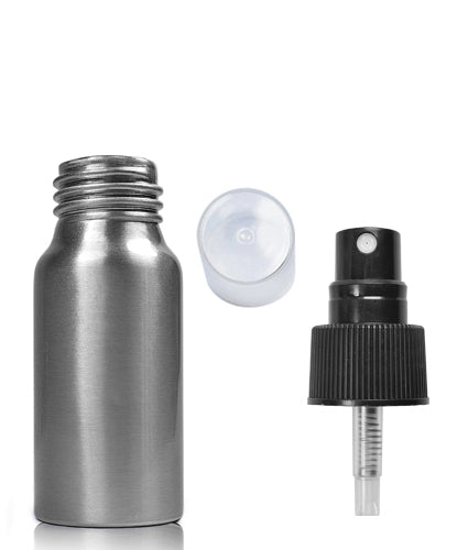 30ml Brushed Aluminium Spray Bottle