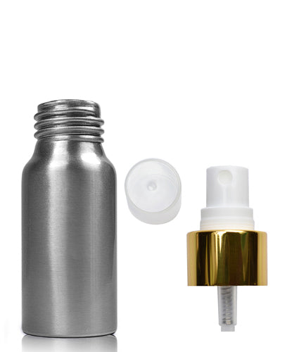 30ml Brushed Aluminium Premium Spray Bottle