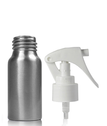 30ml Brushed Aluminium Spray Bottle