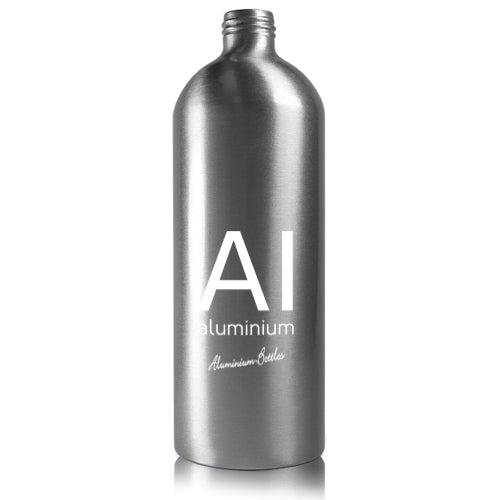 500ml Aluminium Bottle With label