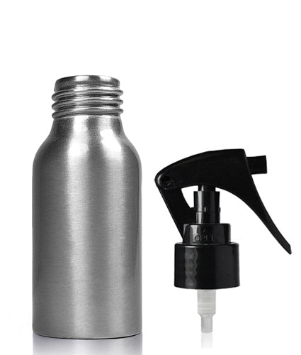 50ml Brushed Aluminium Spray Bottle