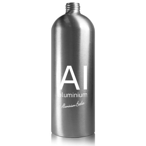 1 Litre Aluminium Bottle With label