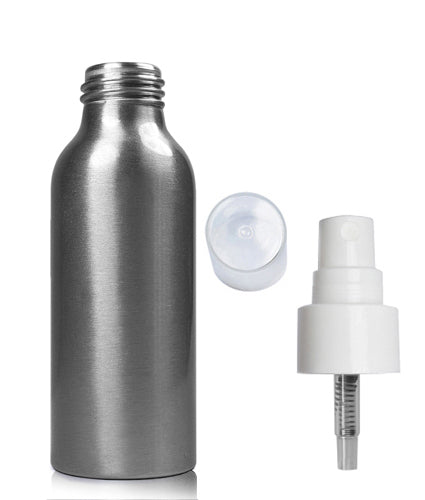 100ml Brushed Aluminium Spray Bottle