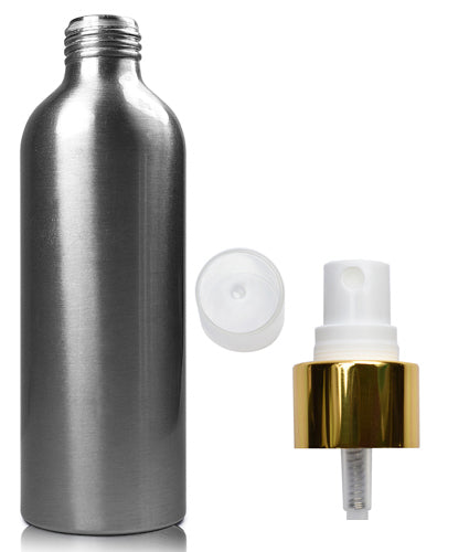 200ml Brushed Aluminium Premium Spray Bottle