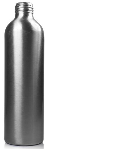 250ml Brushed Aluminium Bottle 