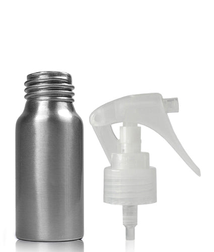 30ml Brushed Aluminium Spray Bottle