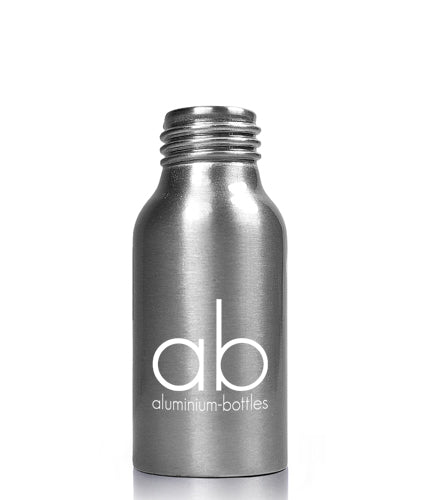 50ml Brushed Aluminium Bottle